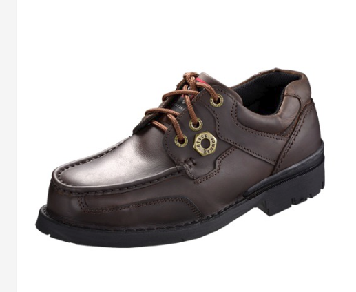 BLACK HAMMER SAFETY SHOES Low Cut Mocassins With Lace Up BH-4993
